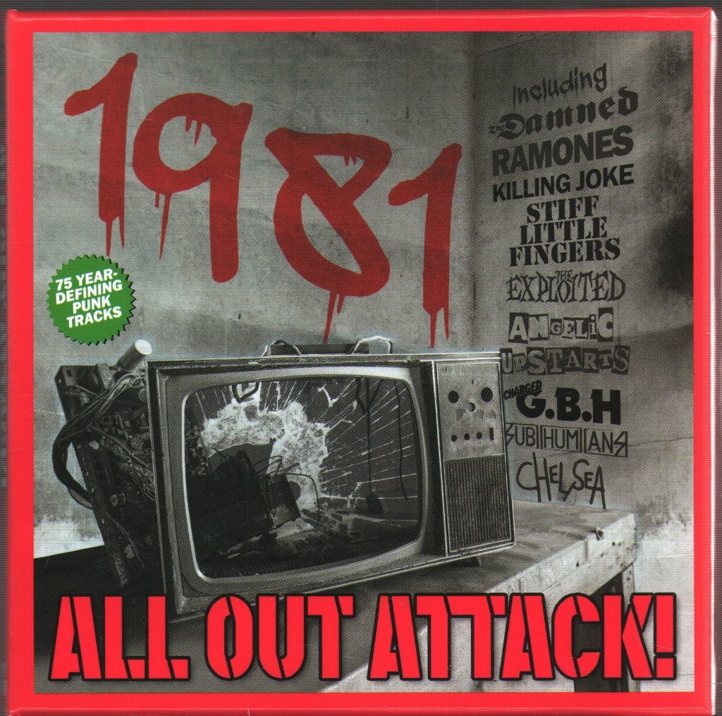 Various Artists - 1981 All Out Attack! - Cd Set