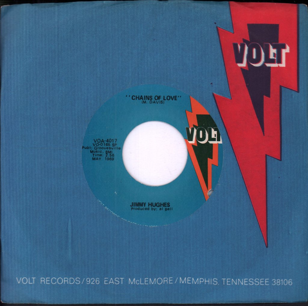 Jimmy Hughes - Chains Of Love - 7 Inch