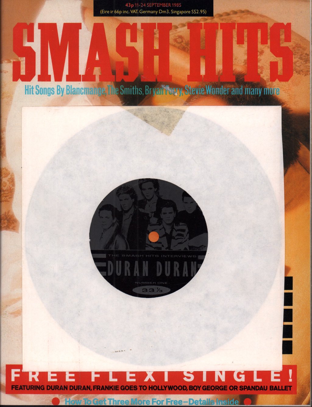 Duran Duran - Smash Hits Interviews - 7 Inch