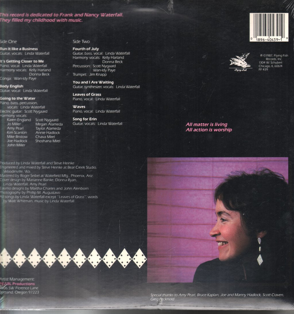 Linda Waterfall - Body English - Lp
