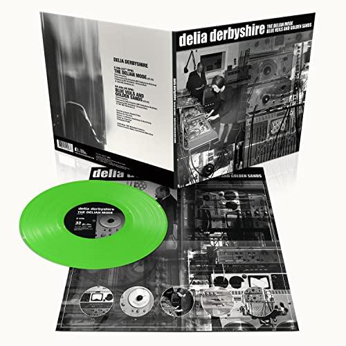 Delia Derbyshire - Delian Mode / Blue Veils - Green Vinyl - 7 Inch