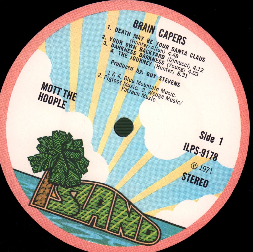 Mott The Hoople - Brain Capers - Lp