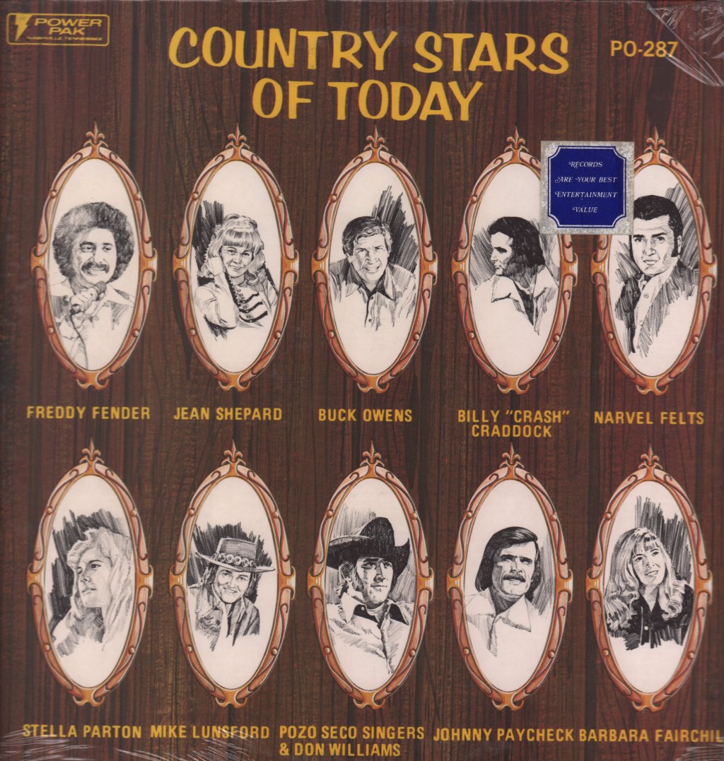 Various Artists - Country Stars Of Today - Lp