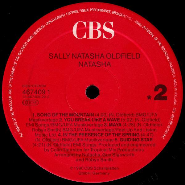 Sally Oldfield - Natasha - Lp