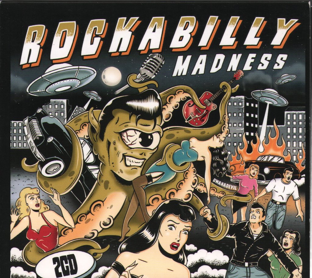 Various Artists - Rockabilly Madness - Double Cd