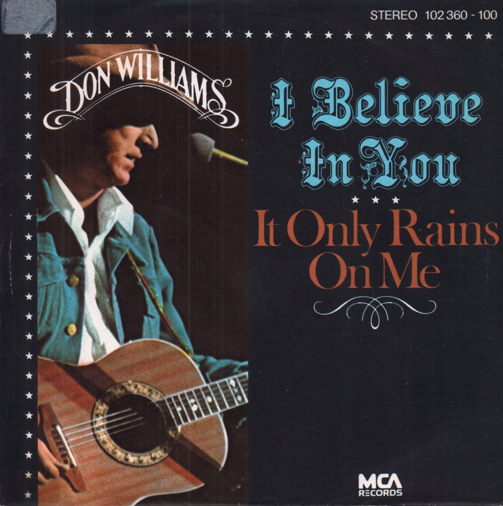 Don Williams (2) - I Believe In You - 7 Inch