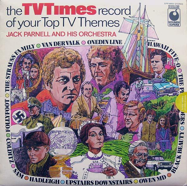 Jack Parnell Orchestra - TVTimes Record Of Your Top TV Themes - Lp