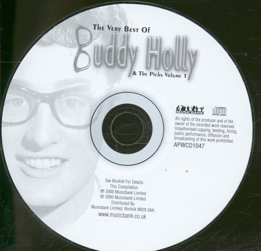 Buddy Holly And The Picks - Very Best Of Buddy Holly & The Picks Volume 1 - Cd