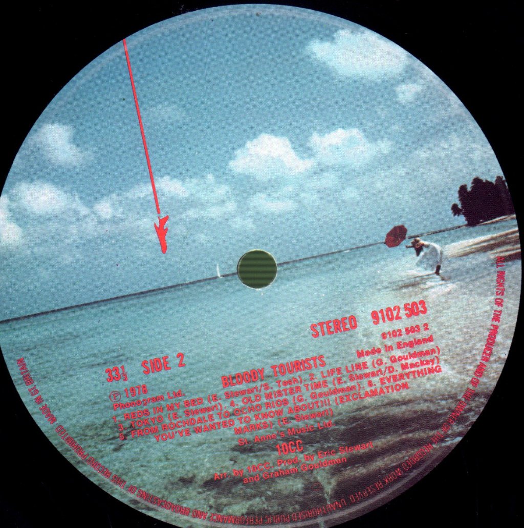 10cc - Bloody Tourists - Lp