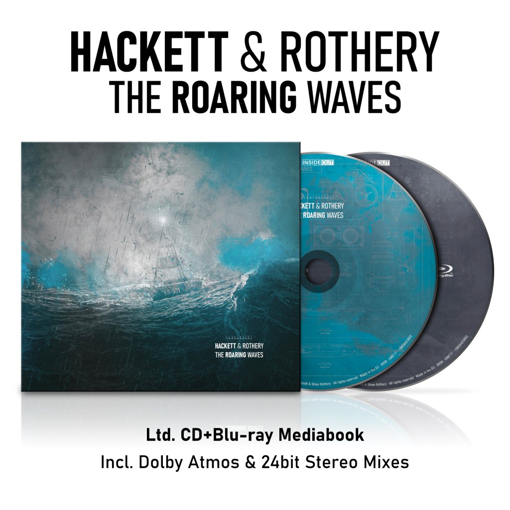 Steve Hackett & Steve Rothery - Roaring Waves - CD/Blu-ray