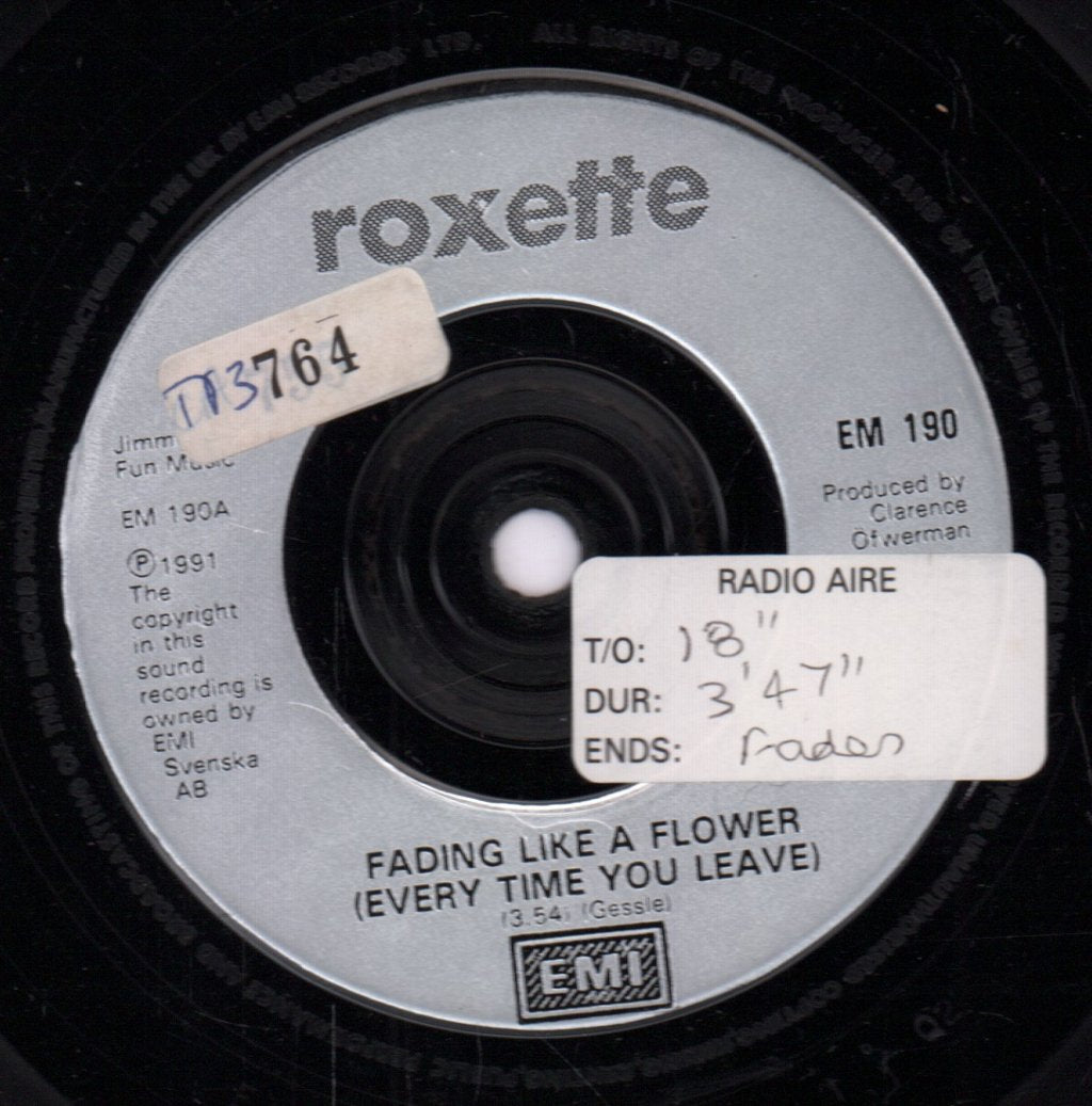 Roxette - Fading Like A Flower - 7 Inch