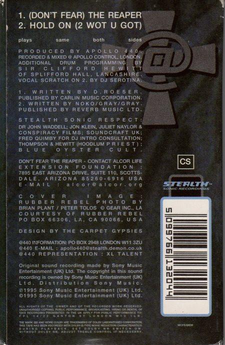 Apollo 440 - Don't Fear The Reaper - Cassette