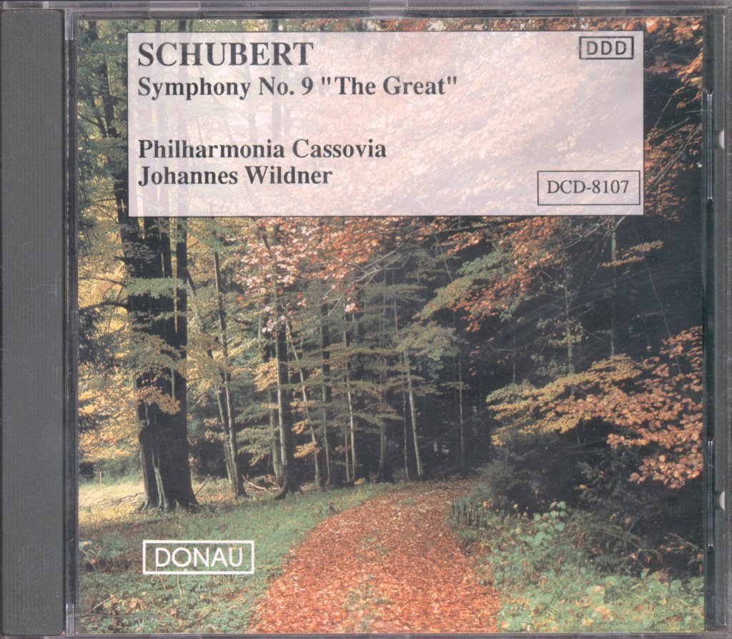 Philharmonia Cassovia, Johannes Wildner - Schubert - Symphony No. 9 "The Great" - Cd