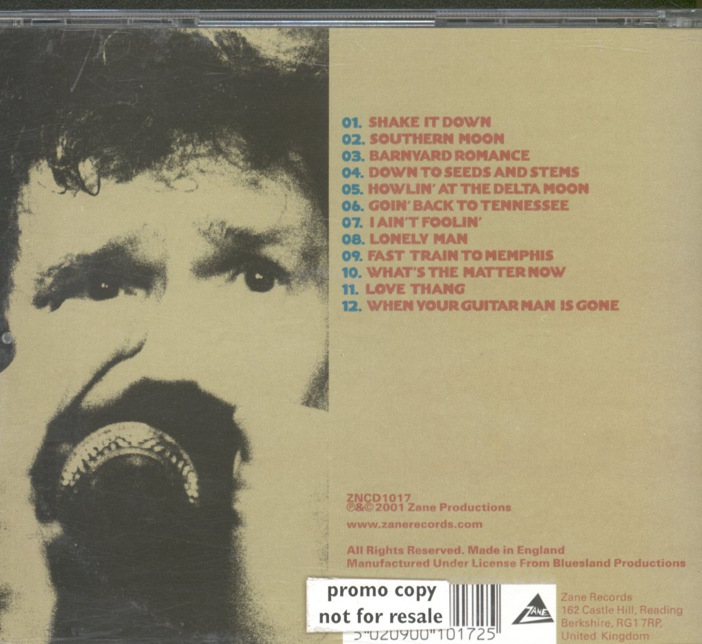 Billy C. Farlow - Southern Moon - Cd
