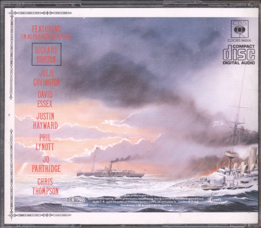 Various Artists - Jeff Wayne's Musical Version Of The War Of The Worlds - Double Cd