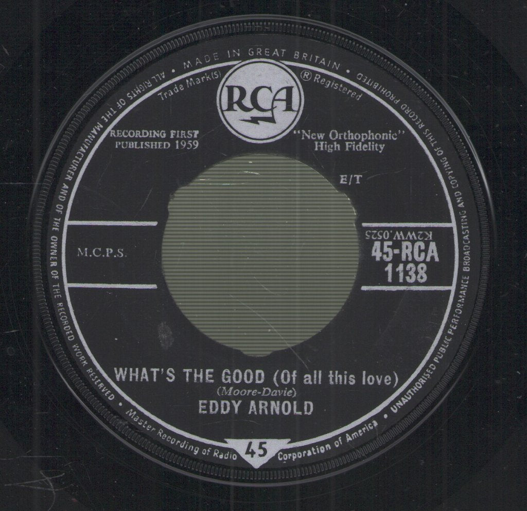 Eddy Arnold - Tennessee Stud - 7 Inch