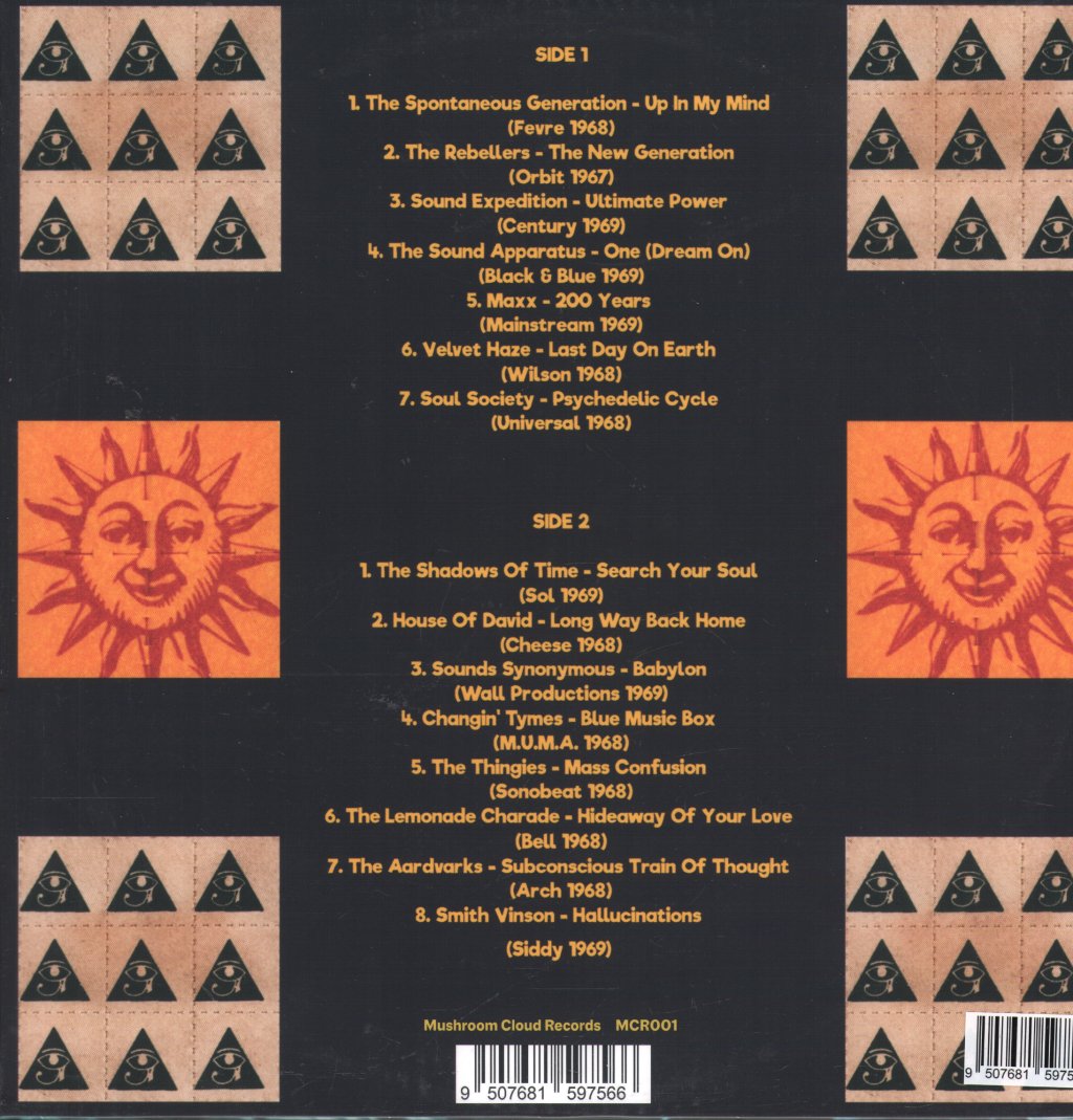 Various Artists - Up In My Mind: 15 Fuzzed Out Acid Tabs From the Lysergic Sixties - Lp