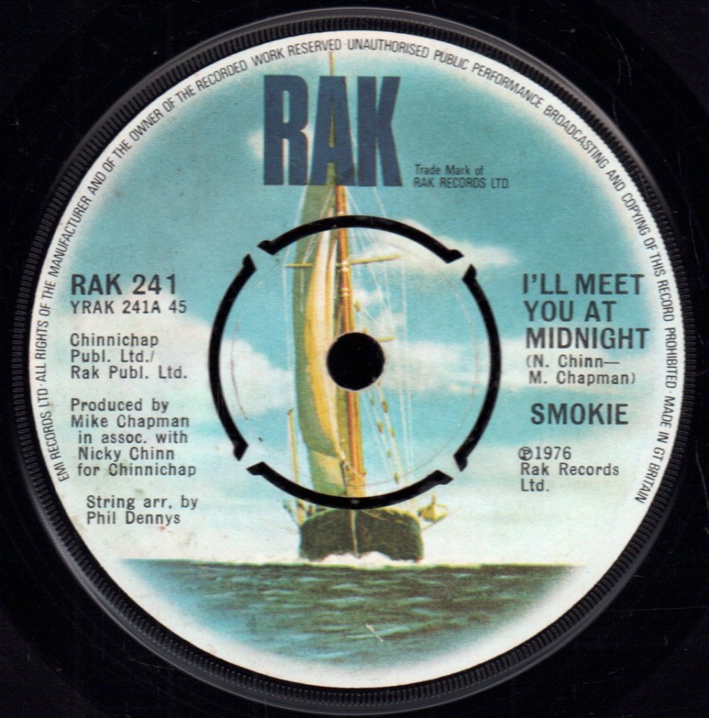 Smokie - I'll Meet You At Midnight - 7 Inch