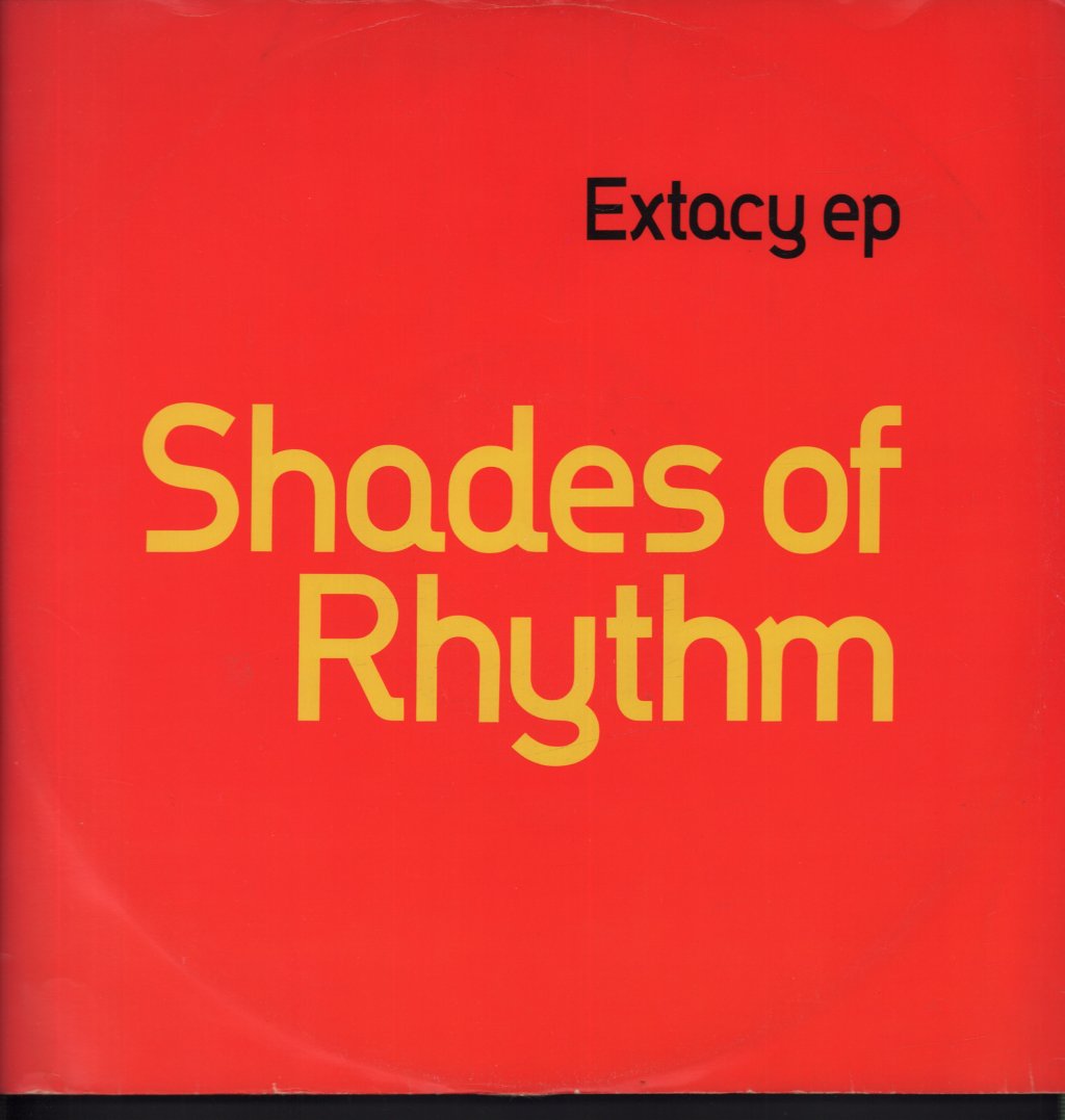 Shades Of Rhythm - Extacy EP - 12 Inch