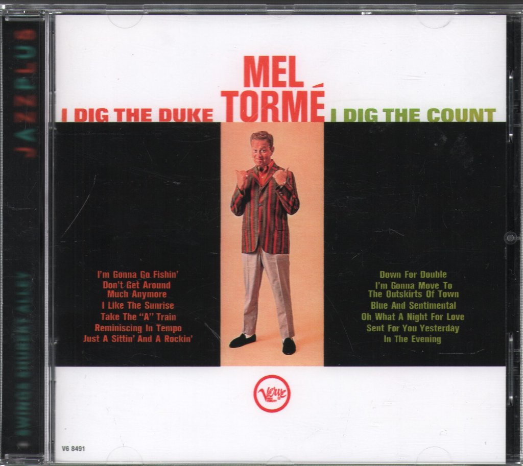 Mel Tormé - I Dig The Duke, I Dig The Count + Swings Shubert Alley - Cd