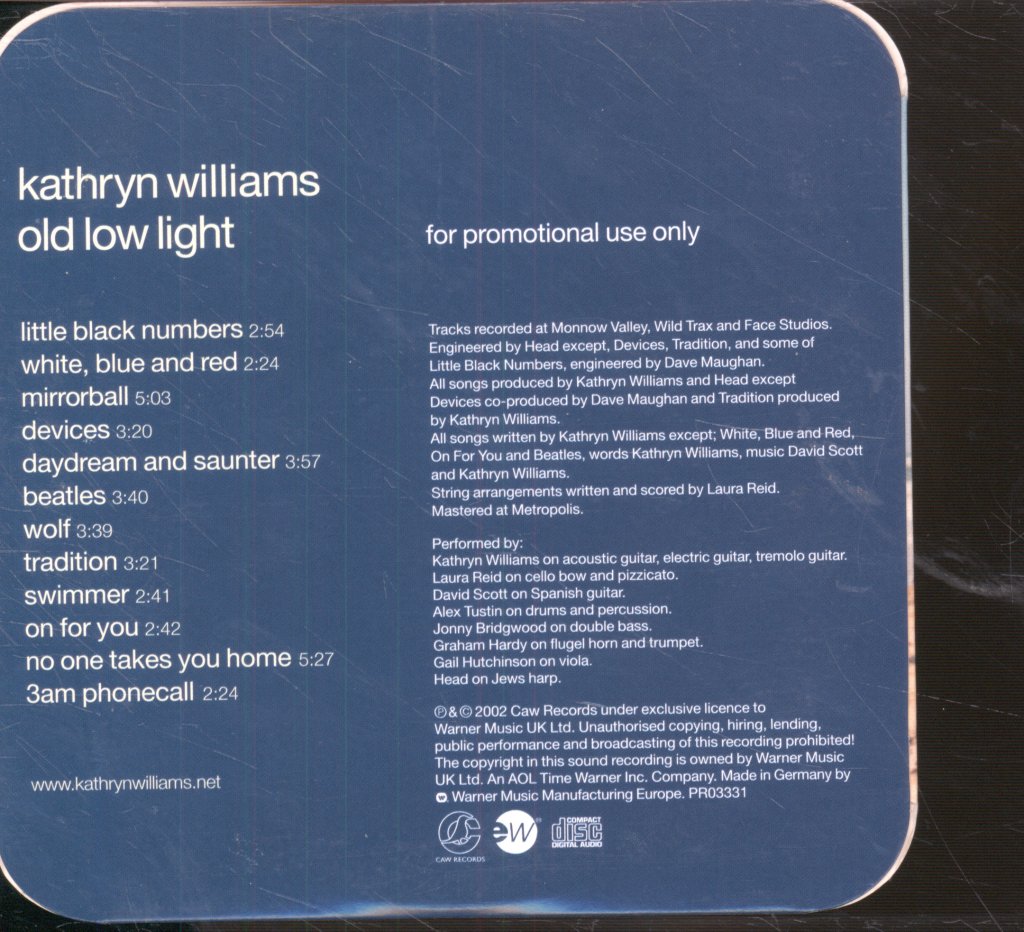 Kathryn Williams - Old Low Light - Cd