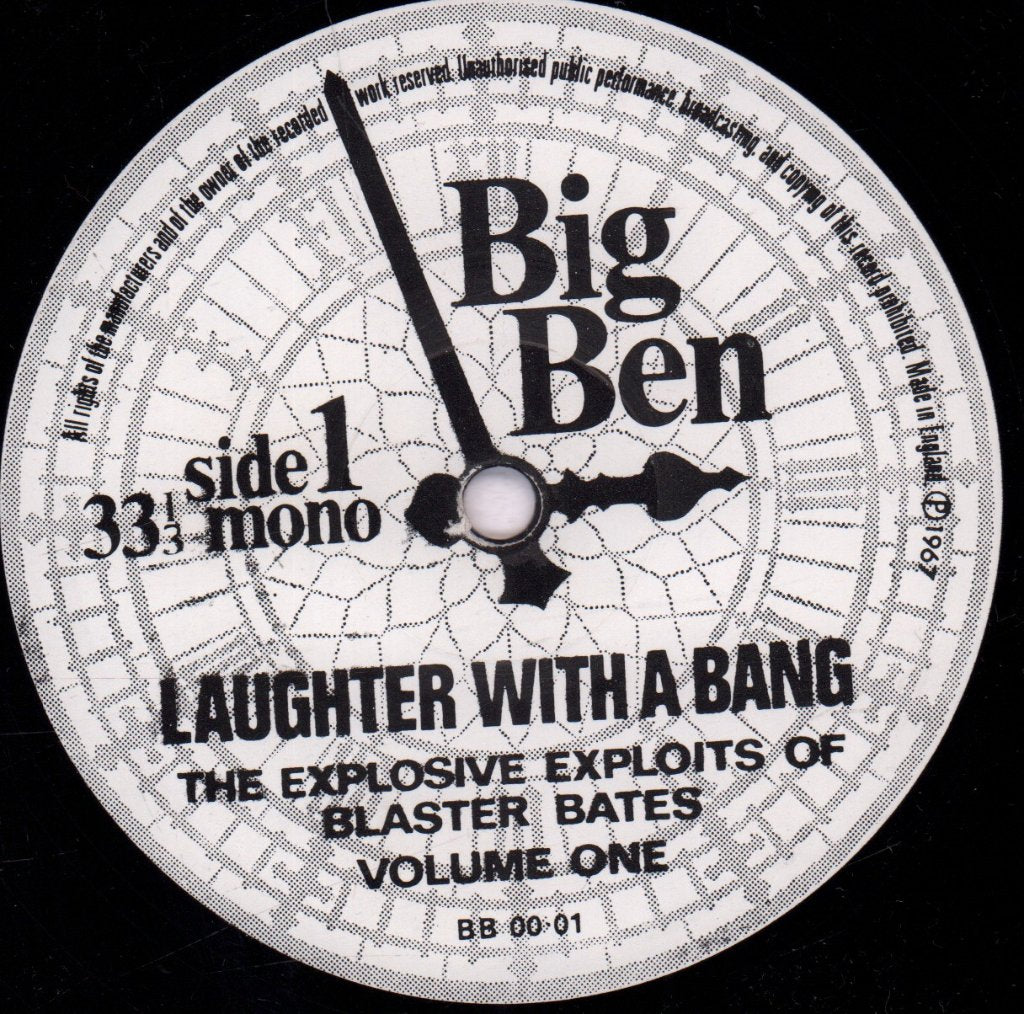 Blaster Bates - Laughter With A Bang - Lp