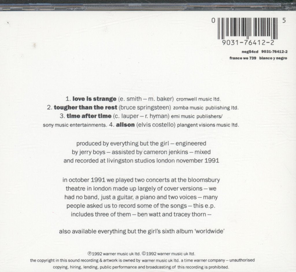 Everything But The Girl - Covers E.P. - Cd