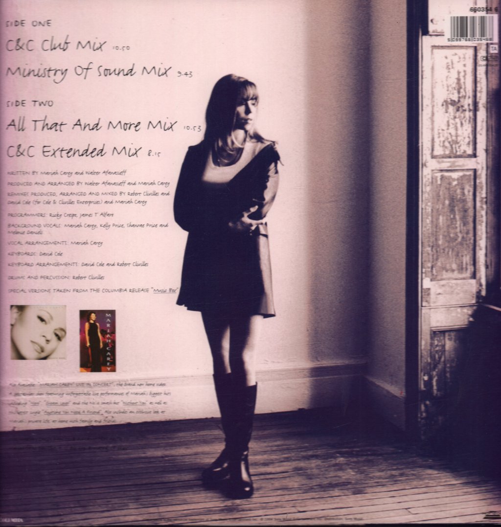 Mariah Carey - Anytime You Need A Friend - 12 Inch