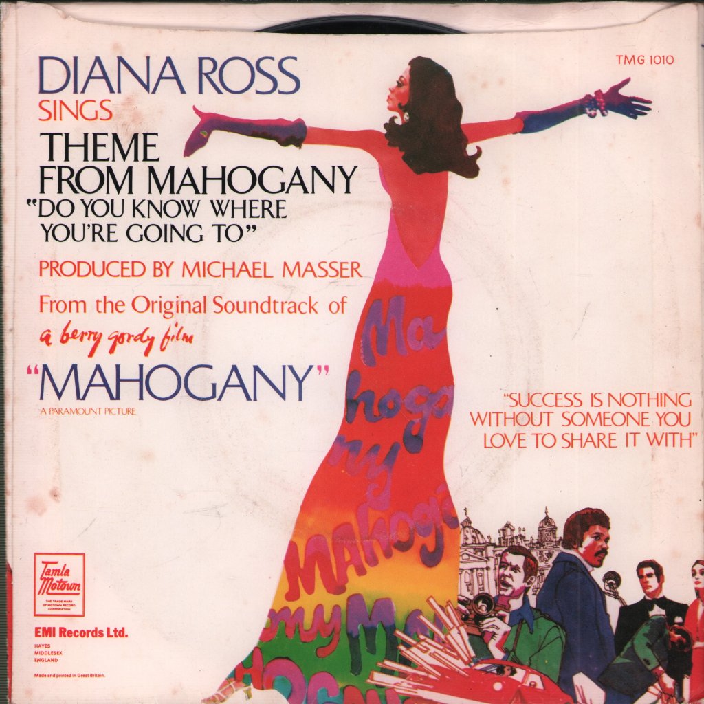 Diana Ross - Theme From Mahogany - 7 Inch