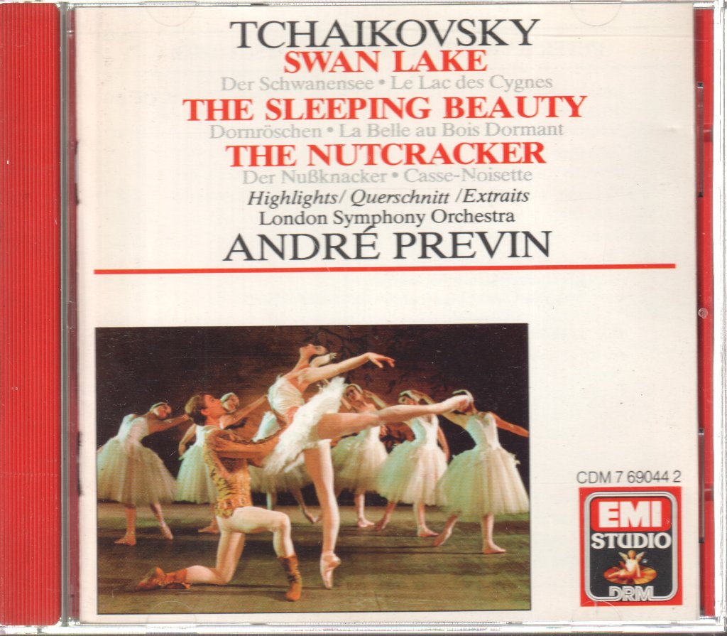 London Symphony Orchestra, André Previn - Tchaikovsky - Swan Lake / The Sleeping Beauty / The Nutcracker : Ballet Highlights = Querschnitt = Extraits - Cd