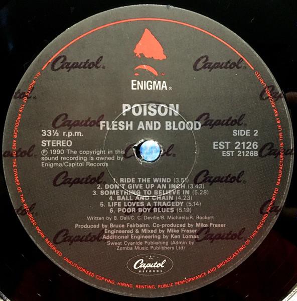 Poison - Flesh & Blood - Lp