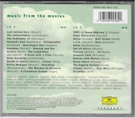 Various Artists - Music From The Movies - Double Cd