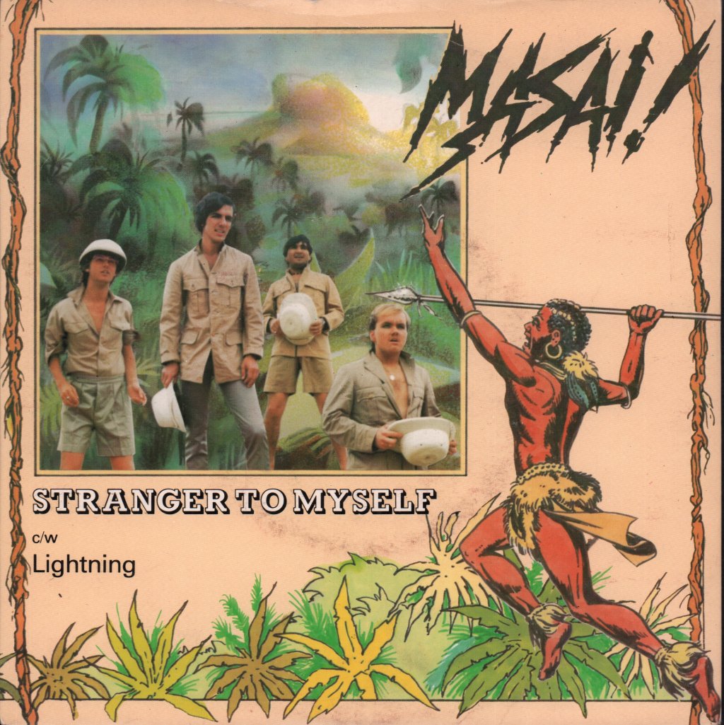 Masai (Rock Group) - Stranger To Myself - 7 Inch