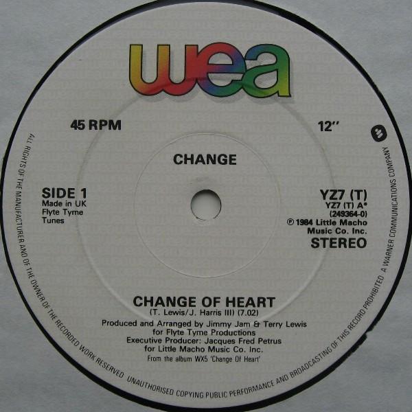 Change - Change Of Heart - 12 Inch