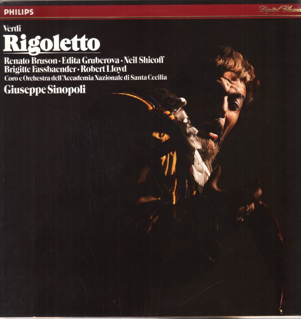Neil Shicoff / Renato Bruson / Elena Obraztsova / Placido Domingo - Mascagni - Cavalleria Rusticana / Verdi - Rigoletto - Lp