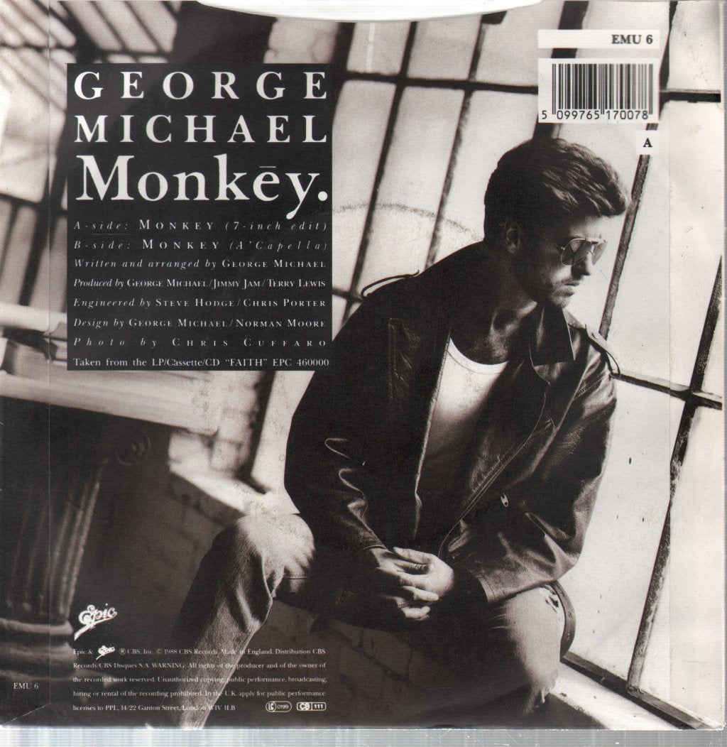 George Michael - Monkey - 7 Inch