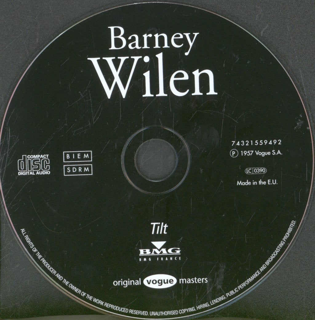 Barney Wilen - Tilt - Cd