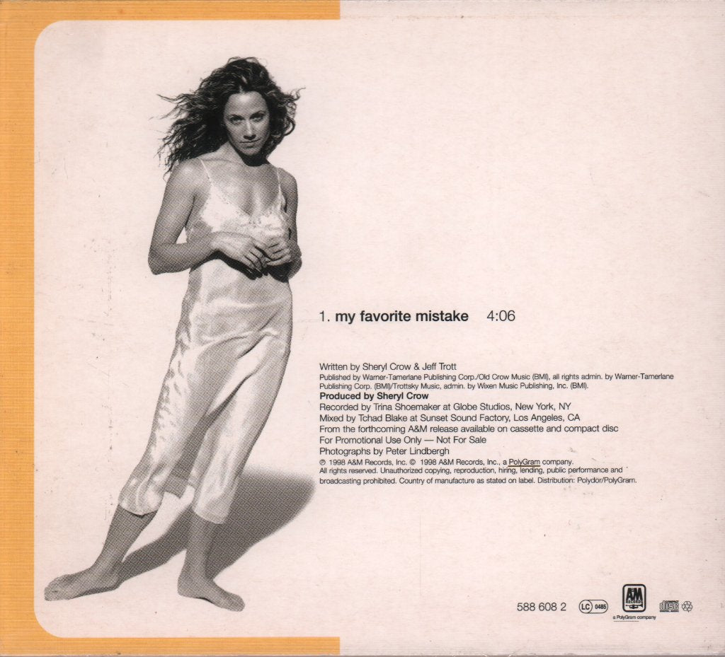 Sheryl Crow - My Favorite Mistake - Cd