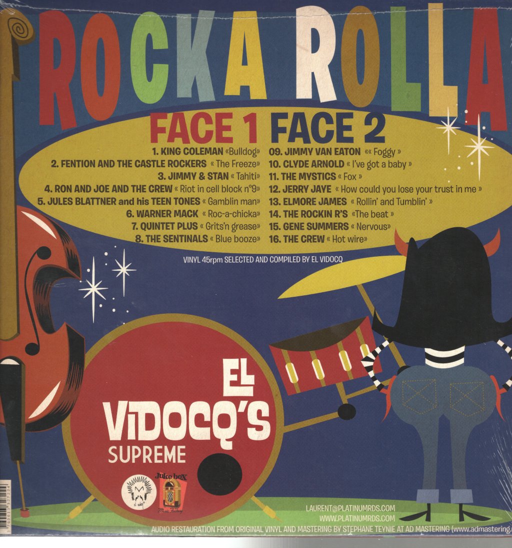 Various Artists - Rocka Rolla El Vidocq's Supreme - Lp