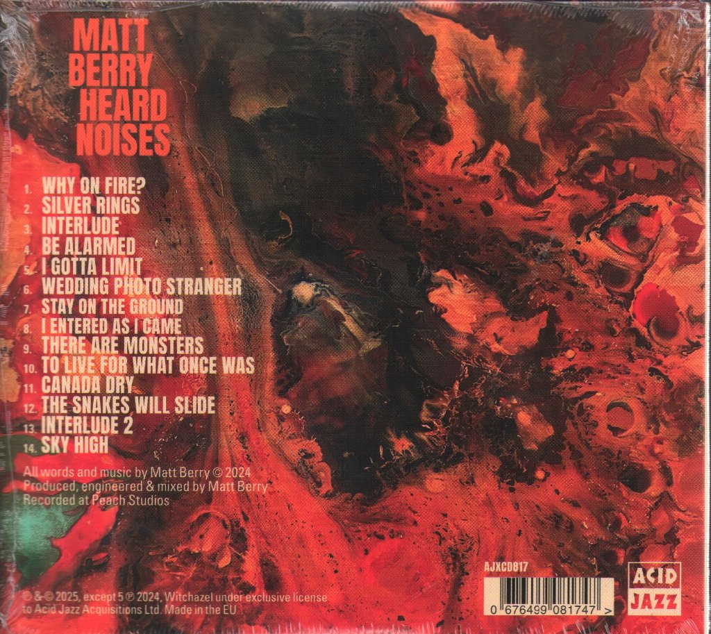 Matt Berry - Heard Noises - Cd