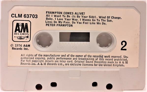 Peter Frampton - Frampton Comes Alive! - Cassette