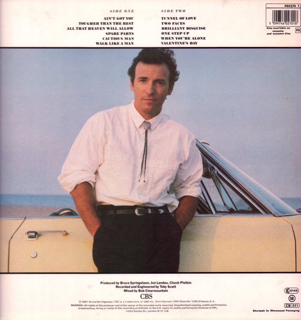Bruce Springsteen - Tunnel Of Love - Lp
