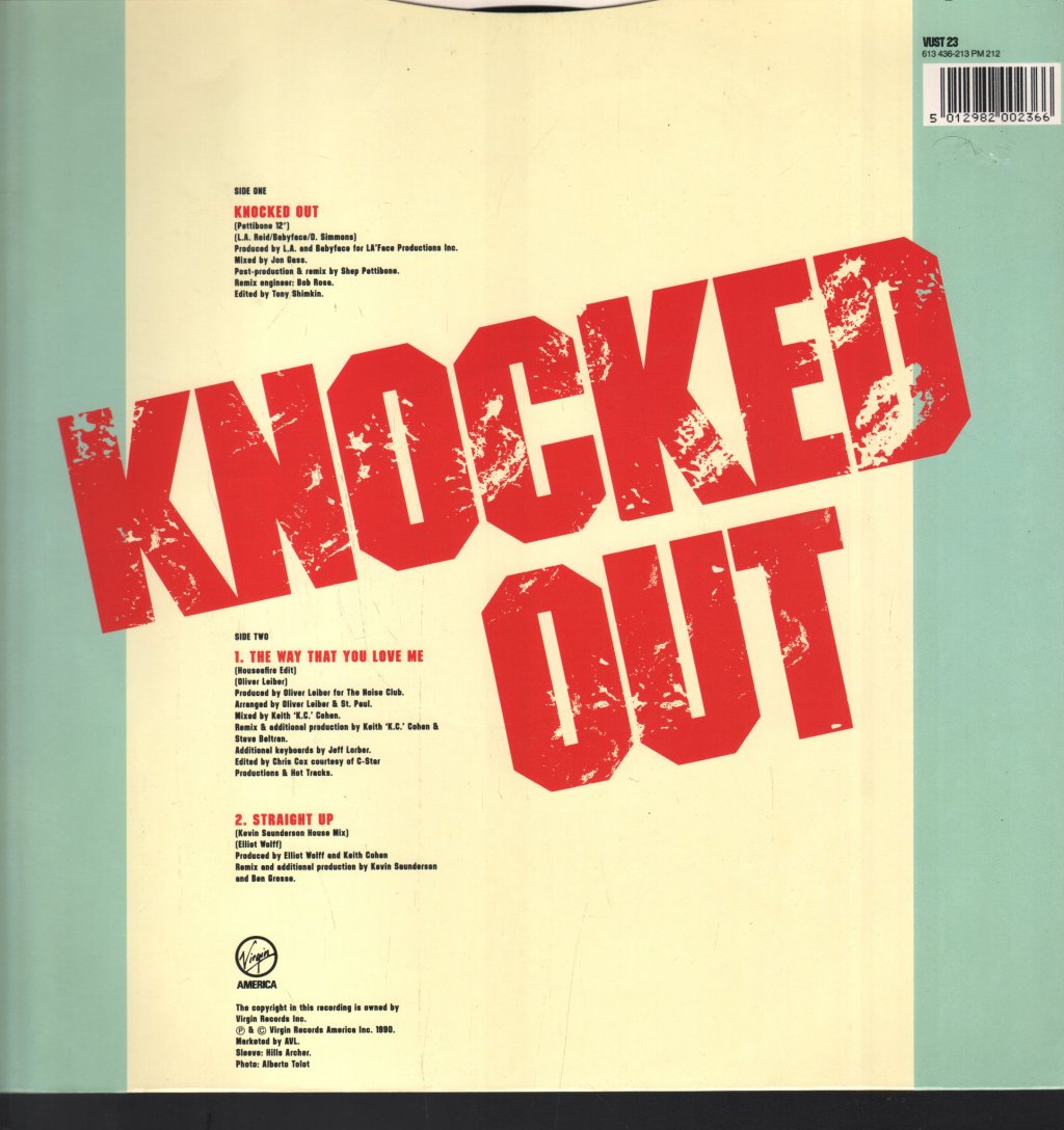 Paula Abdul - Knocked Out - 12 Inch