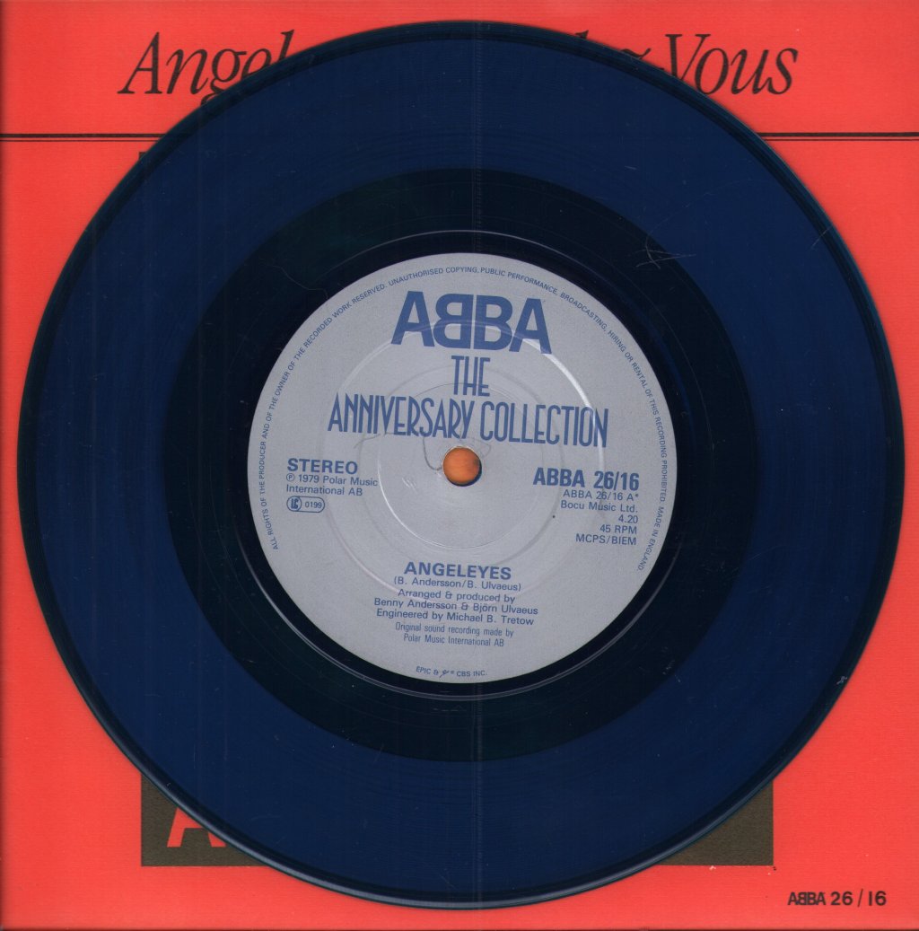 ABBA - Angel Eyes/Voulez Vous - 7 Inch