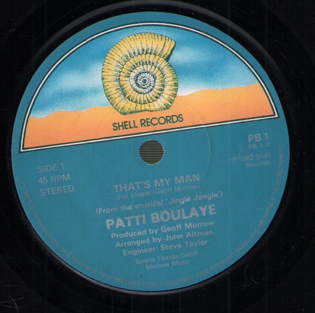 Patti Boulaye - That's My Man - 7 Inch