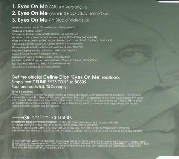 Céline Dion - Eyes On Me - Cd