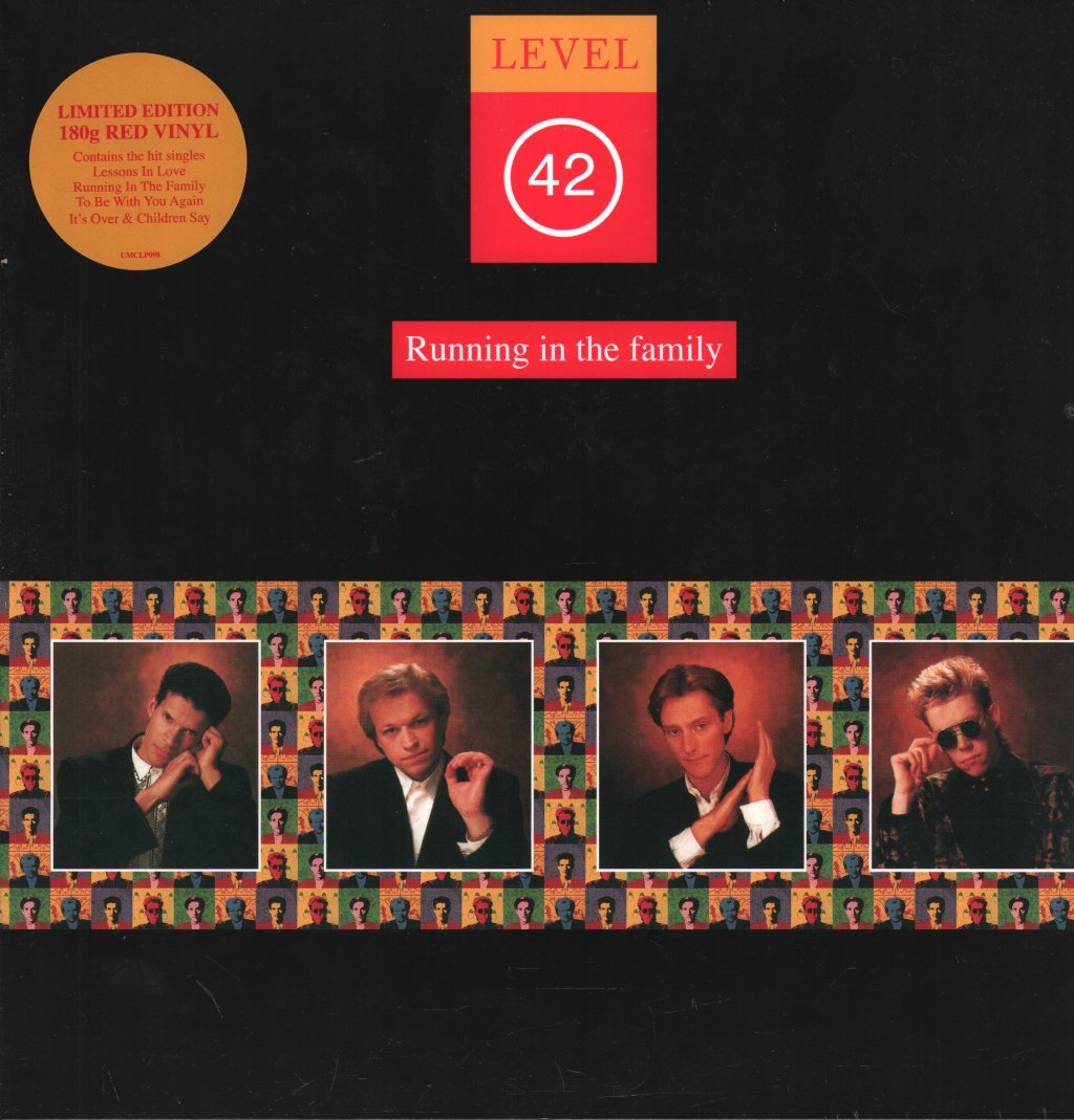 Level 42 - Running In The Family - Lp
