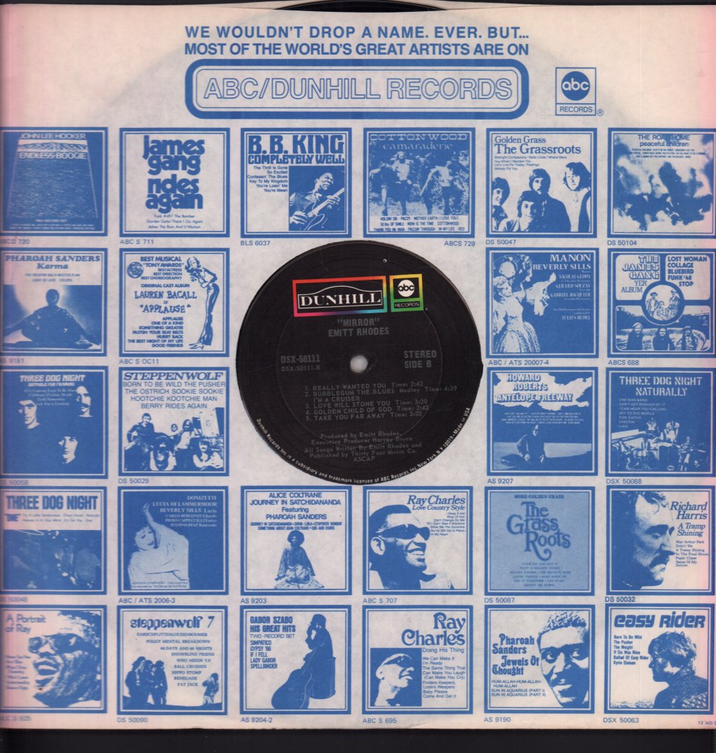 Emitt Rhodes - Mirror - Lp