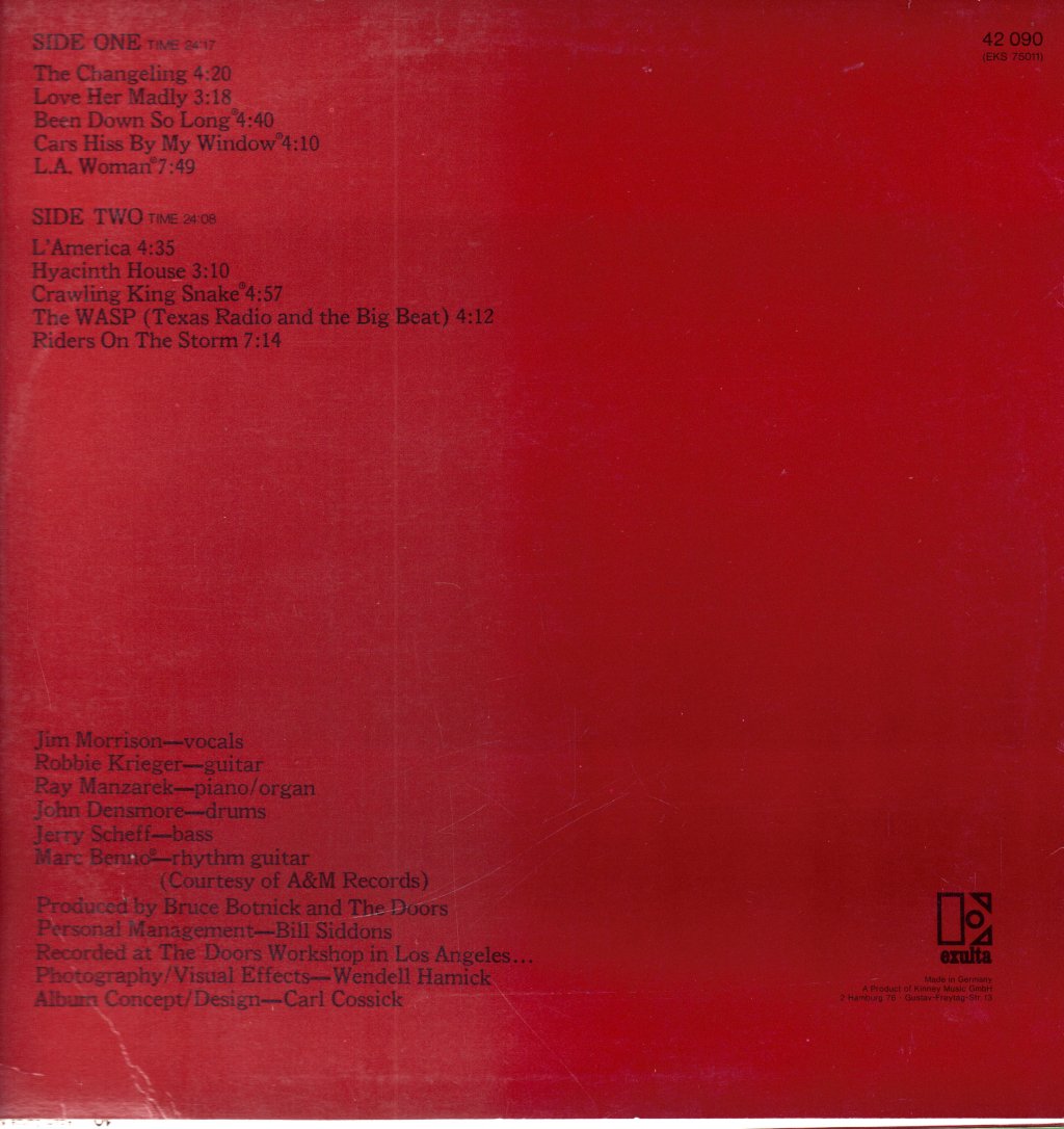 Doors - L.A. Woman - Lp