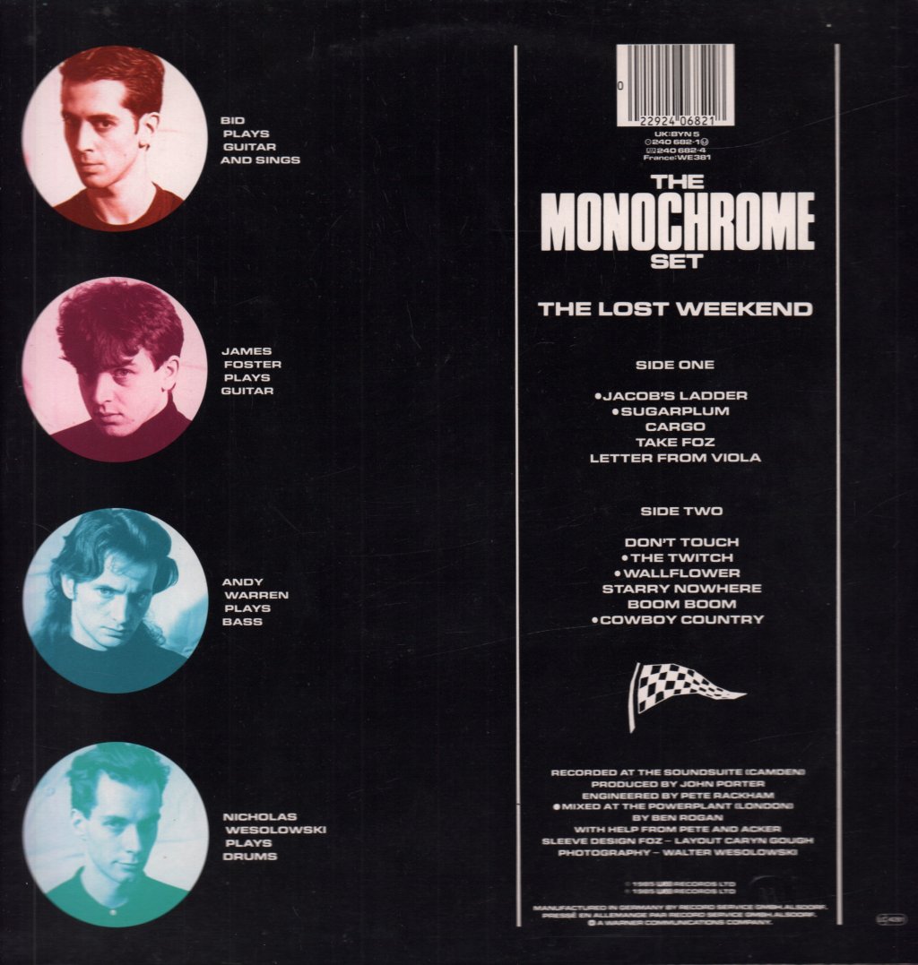 Monochrome Set - Lost Weekend - Lp